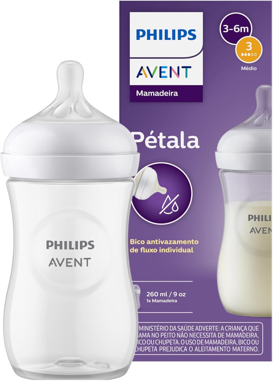 Mamadeira Philips Avent Pétala